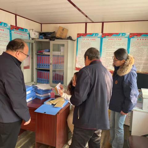 农合服务中心到曲周县李口农机服务专业合作社指导合作社档案管理规范化建设