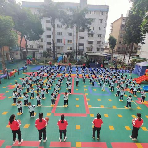 贝恩幼教集团第三届早操比赛——西园睿智幼儿早操评比活动