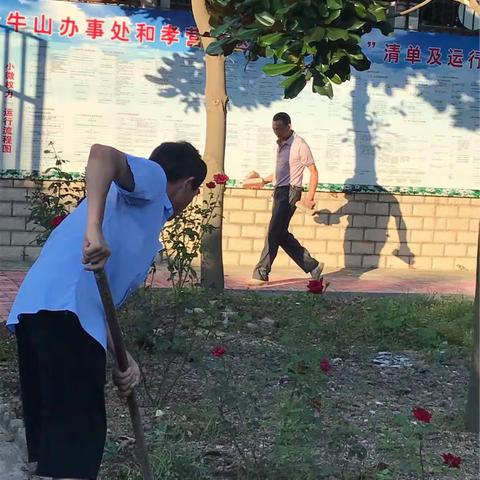 和孝营社区2017年7月18日“一建一创”工作小结