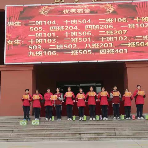 承德文茂天卉中学2021-2022学年第一学期表彰大会
