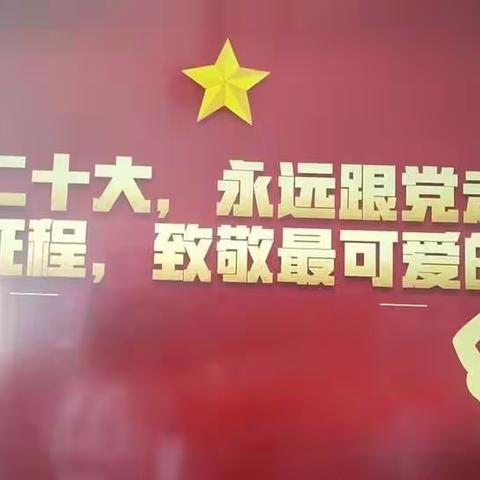 喜迎二十大，永远跟党走，奋进新征程，致敬最可爱的人