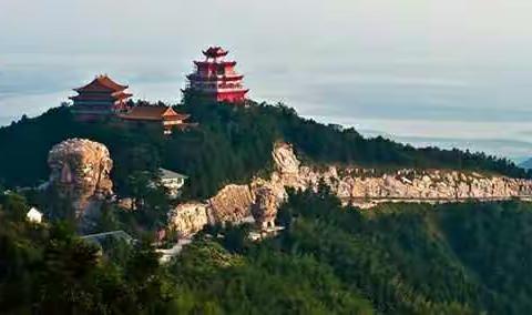 太阳山登高望远