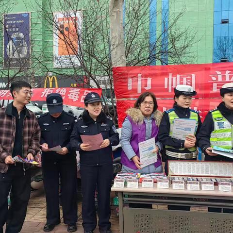 凝聚多方合力 开展禁毒宣传