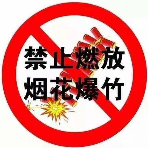 别侥幸！严禁燃放烟花爆竹