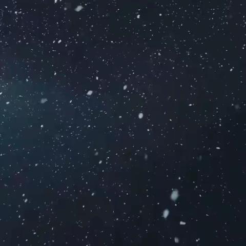 浪漫的初雪很温暖