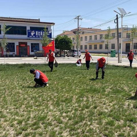 阳陵党支部走访在一线  让党旗在基层高高飘扬