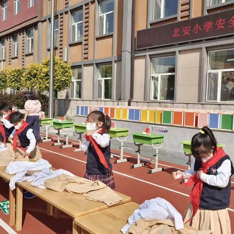 北安小学开展“悦劳动，悦成长”劳动技能大比拼活动