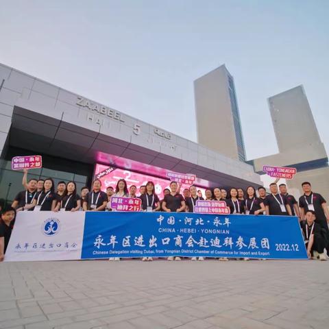 抱团出海，逐梦远航——我区26家企业参加迪拜五大行业展