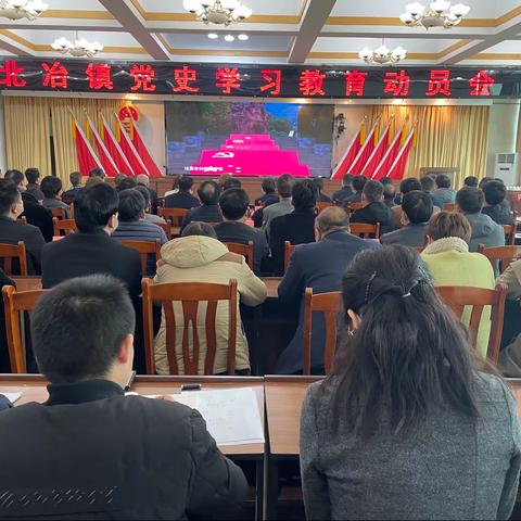坚守初心学党史，务实担当开新局——北冶镇召开党史学习教育动员会
