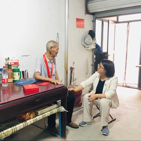 慰问走访老党员 党的关怀暖人心——北冶镇看望慰问老党员