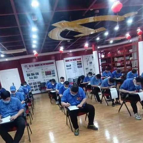 双龙公司咀棒工段“三开三促”组织年度技术比武活动