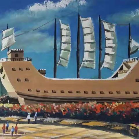 吴忠中学退休教师美画