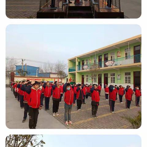 展礼仪风采，做文明学生——示范区白河樊营小学钦赐田教学点升旗仪式
