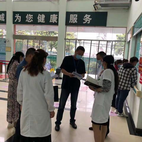 纸坊街社区卫生服务中心“国卫复审”工作区复审办检查小组检查纪实
