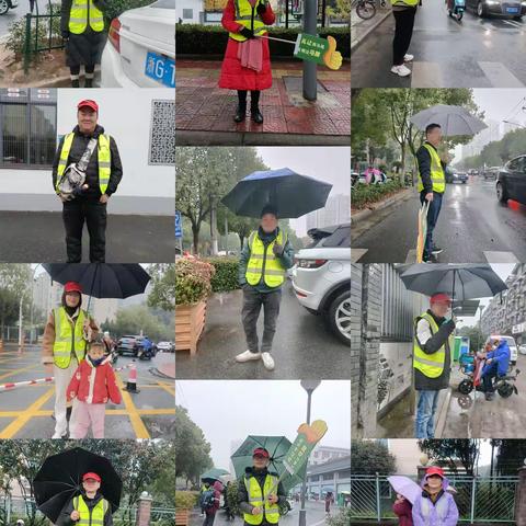 【冬日里的一道暖阳——记宾虹小学三（2）班爱心家长护卫岗】