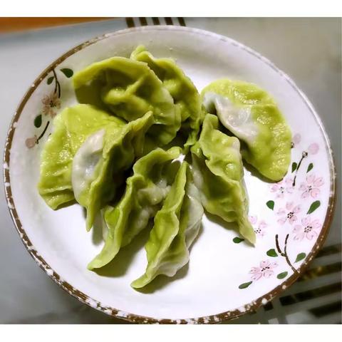 翡翠白玉饺子