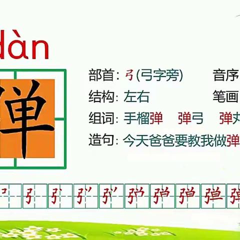 张官屯乡小学生自主识字、巧记生字活动展示（三十三)