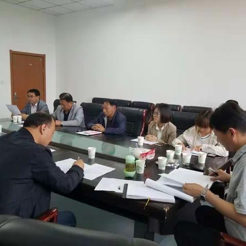 鄠邑区财政局深入区教育局开展大走访大排查活动