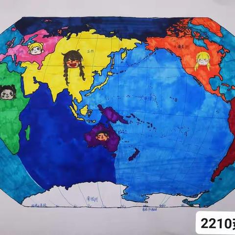 手绘地图，云游世界