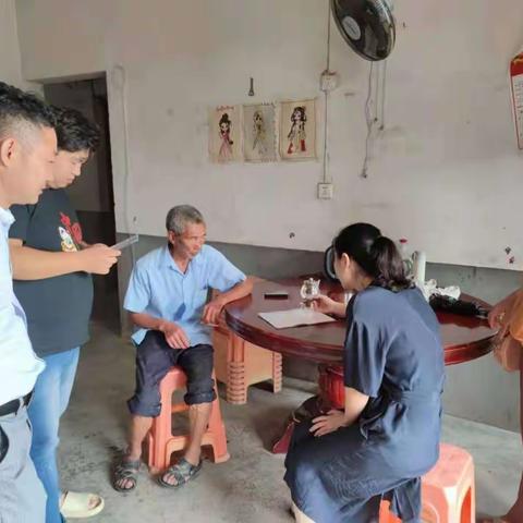 【我为群众办实事】县统计局到挂包村开展群众安全感调查问卷活动