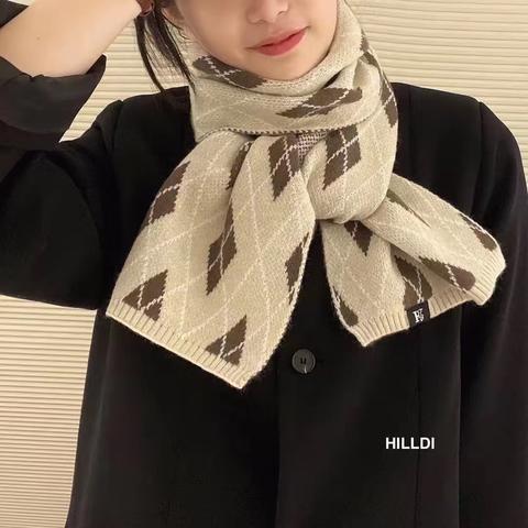 时尚韩版羊毛针织围巾🔥🔥🔥