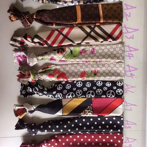 2020年时尚潮流小长巾上巿中🔥🔥🔥