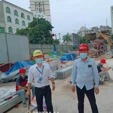 临高住建局开展建筑施工工地大气污染防治工作