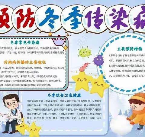 海博幼儿园中二班《关于预防冬季传染病》小知识