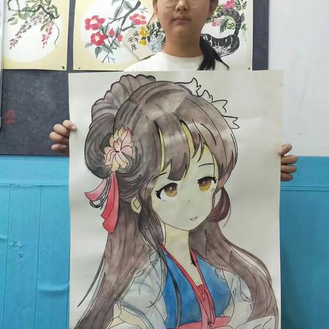 王锦欣同学美术优秀作品集