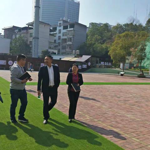 【创建进行时】市创建办未成年工作督导组一行来到光丰小学督导创建工作