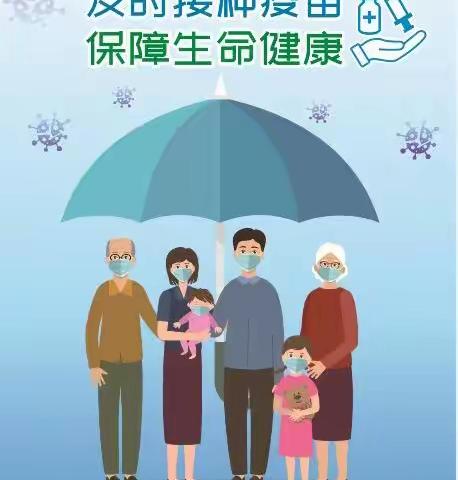 “及时接种疫苗，保障生命安全”