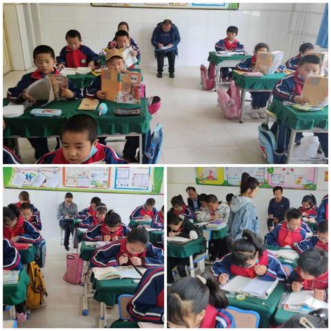 静宁县教育督导团南片(小学组)莅临贾河学区综合督导检查2022年春季学期教育教学工作