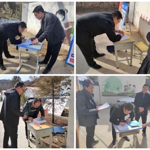 【贾河学区】静宁县教育局督导组莅临贾河学区督导检查2022年春季开学工作