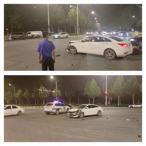 城管路遇交通事故，紧急救助彰显为民情怀