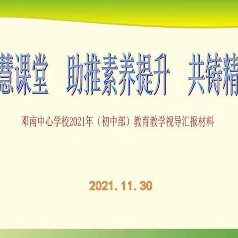 因“视”利导正思明法 强师赋能想方设法