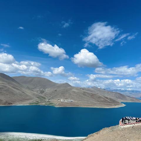 羊湖的风很柔软