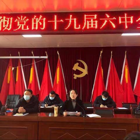 竹峪镇学习贯彻党的十九届六中全会精神专题党课