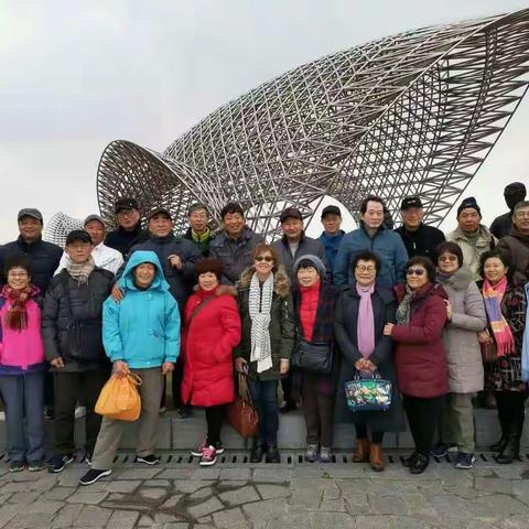 老同学滴水湖一日游
