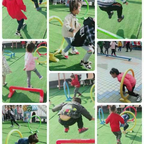 伊宁市龙凤艺术幼儿园“健康小宝贝、阳光戏童年”户外体育活动