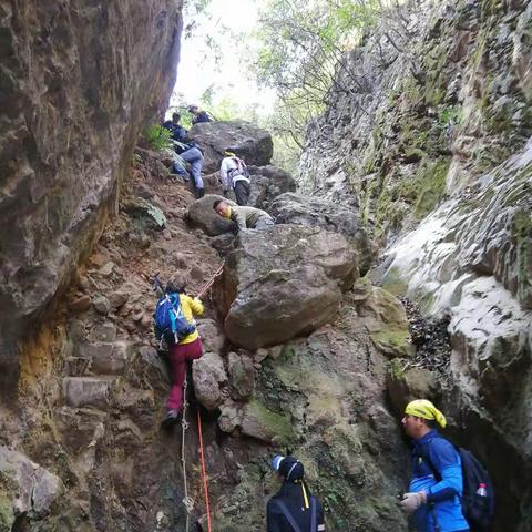 挑战毛铺二级峡谷