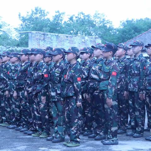 赣州军武基地夏令营——队列训练及洗衣服