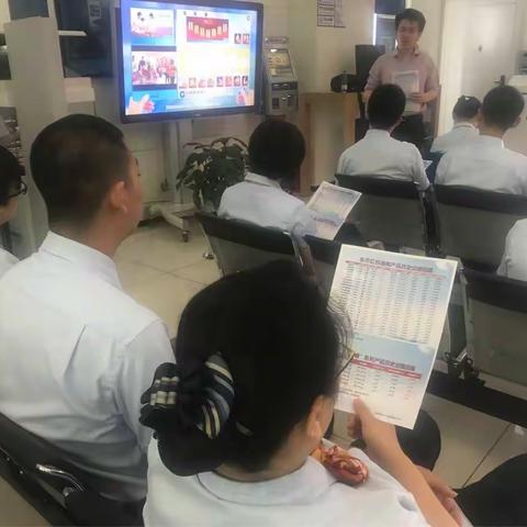 青年路支行召开基金定投培训会