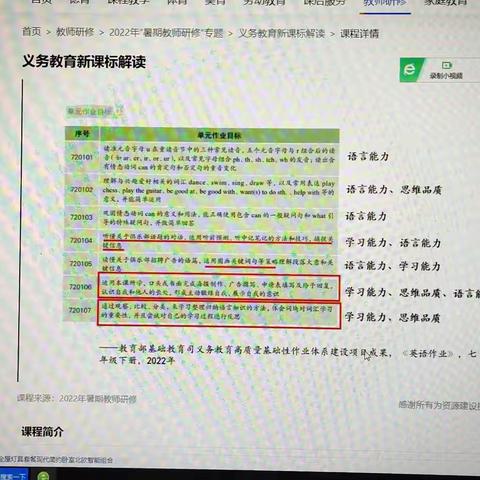 王蔷老师分析课标