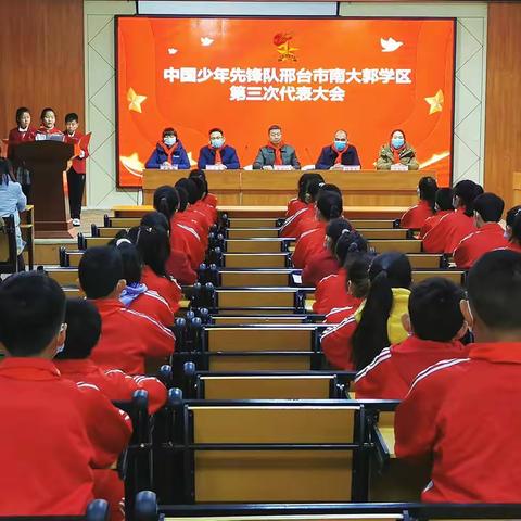 中国少年先锋队邢台市南大郭学区第三次代表大会胜利召开