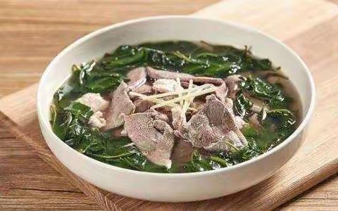枸杞菜排骨汤，养肠胃更护肝