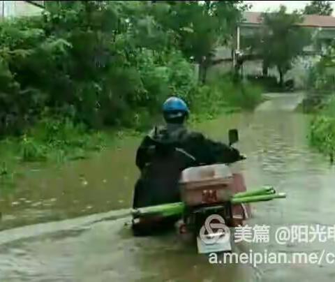 暴雨……停电……请您理解奋战在暴雨中的电力人