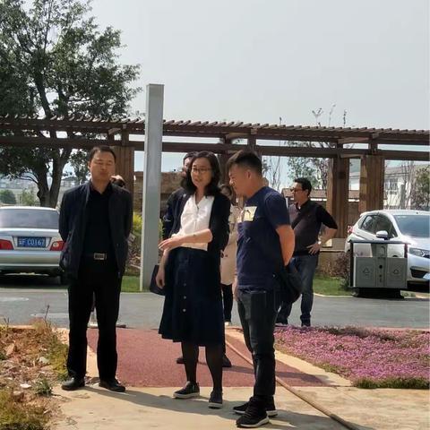 红塔区教体局局长王涛到李棋中学调研指导工作