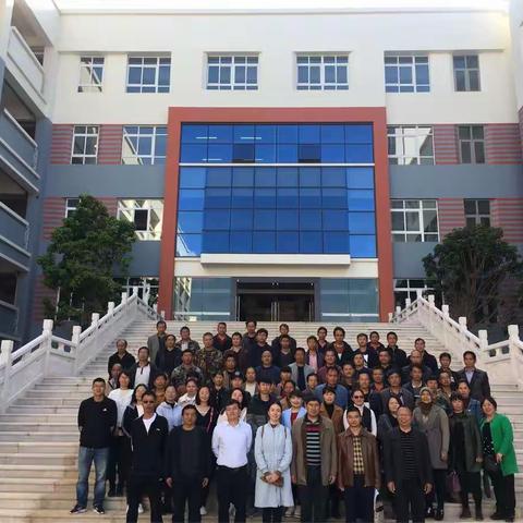 欢迎小石桥师生、家长到李棋中学参观