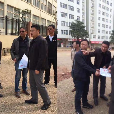 心系学校建设  亲临指导工作--红塔区人民政府区长瓦庆超到李棋中学调研学校建设及校园周边环境