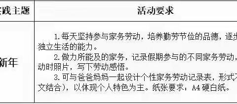 盐池县第六小学一年级(6)班--寒假实践活动总结